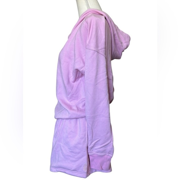 NWOT Free People Such A Flirt Romper in Powder Pink - Picture 7 of 10